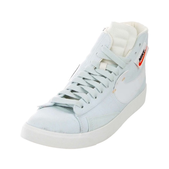 LIMITED EDITION Nike Mid blazer rebel ghost aqua summit white w Mirror DESIGN - Picture 4 of 9